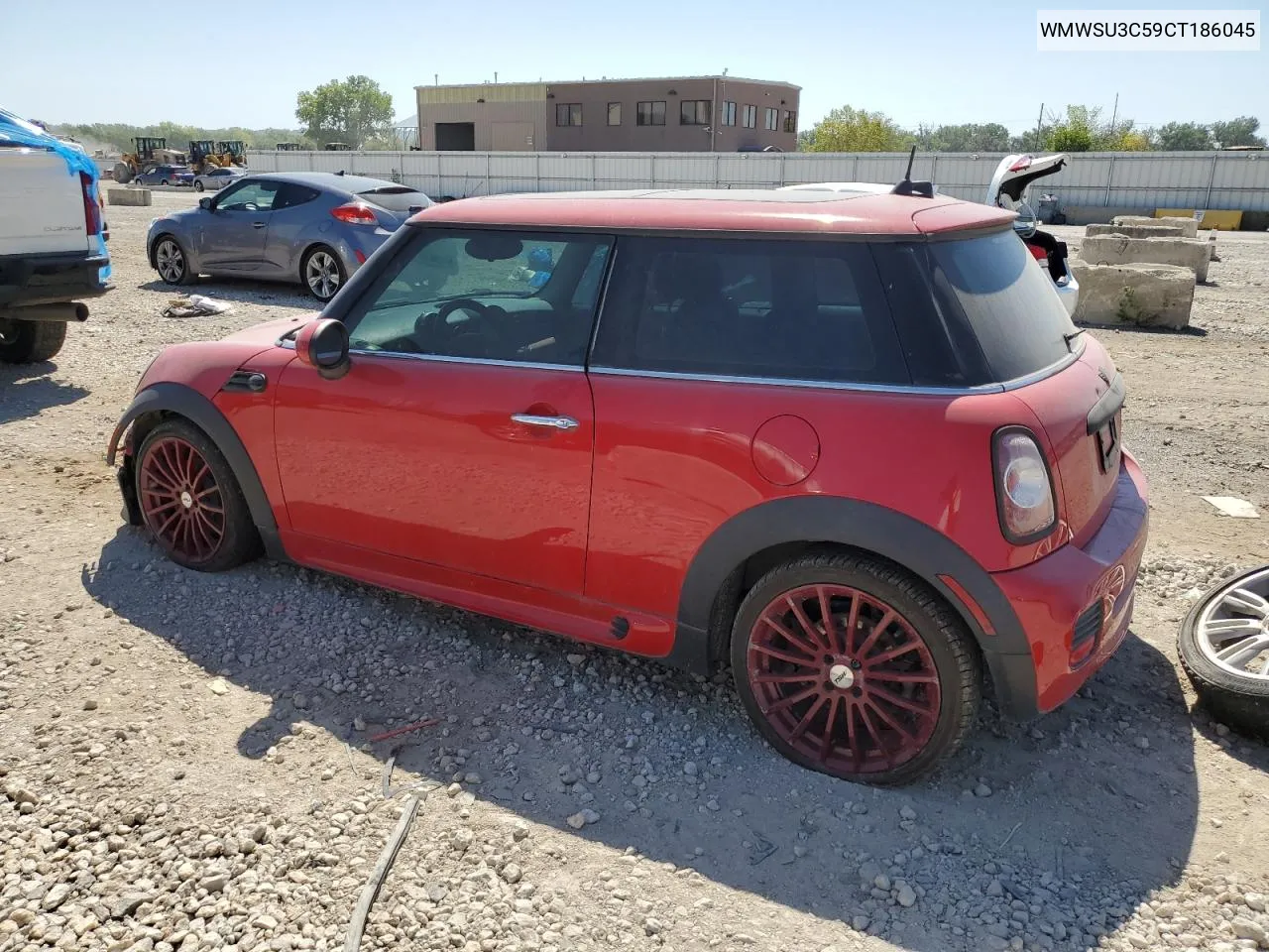 2012 Mini Cooper VIN: WMWSU3C59CT186045 Lot: 70337074