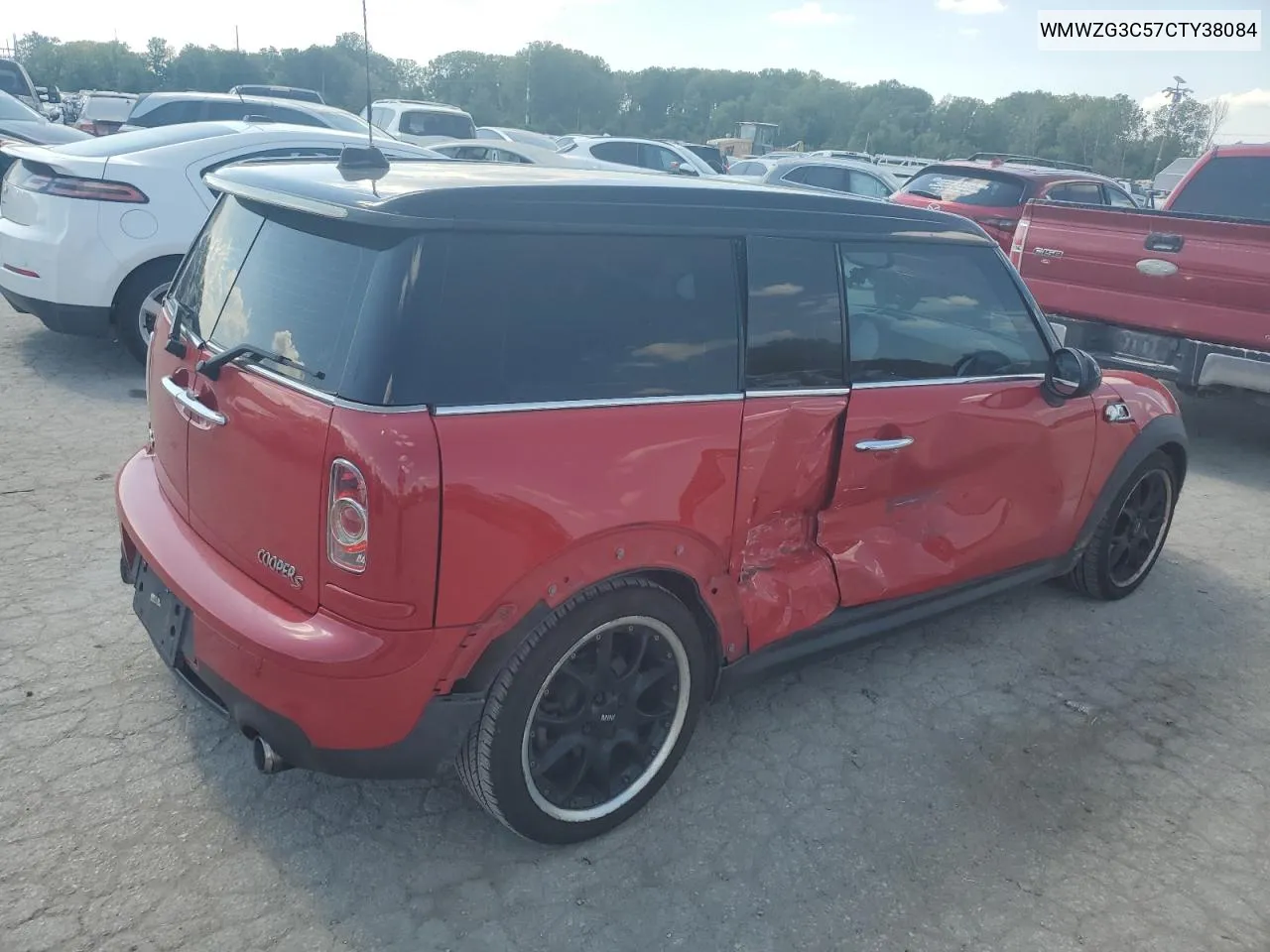 2012 Mini Cooper S Clubman VIN: WMWZG3C57CTY38084 Lot: 70389874