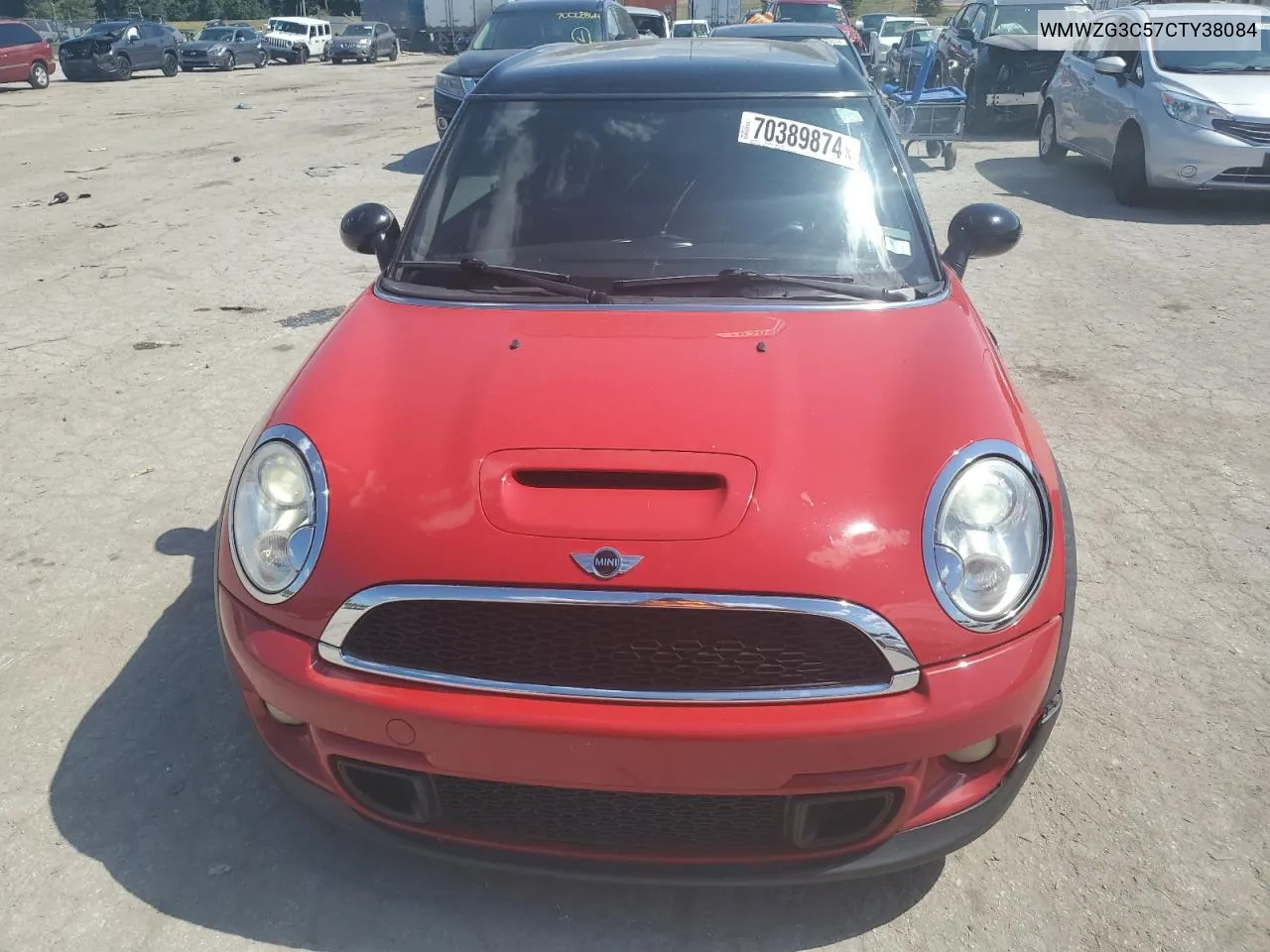 2012 Mini Cooper S Clubman VIN: WMWZG3C57CTY38084 Lot: 70389874