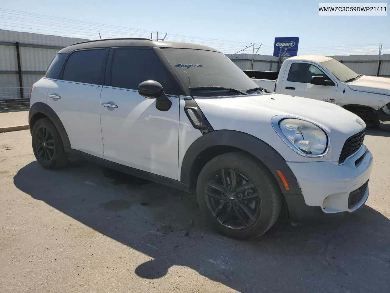 2012 Mini Cooper S Countryman VIN: WMWZC3C59DWP21411 Lot: 70835294