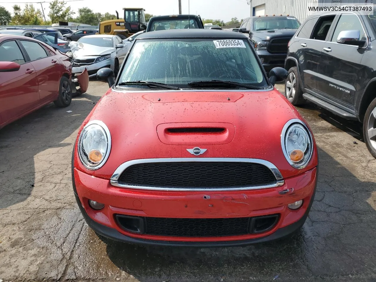 WMWSV3C54CT387493 2012 Mini Cooper S