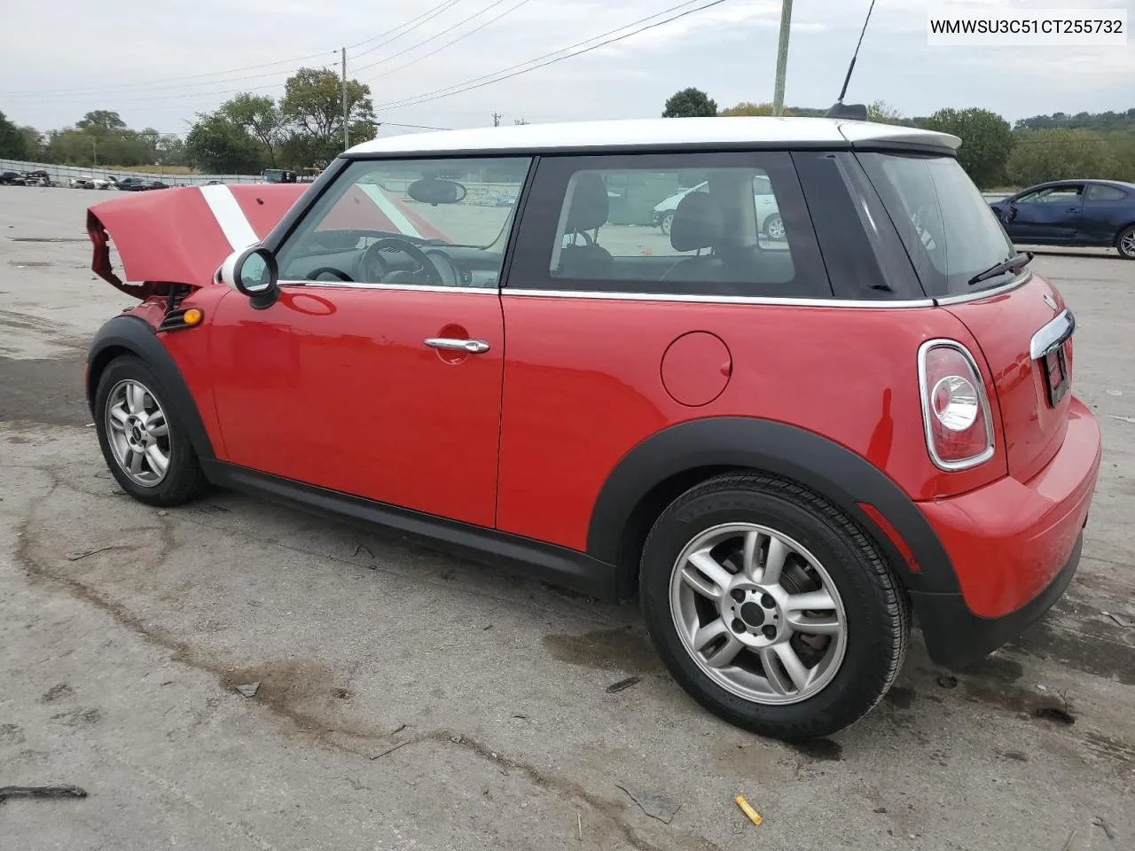 2012 Mini Cooper VIN: WMWSU3C51CT255732 Lot: 71029034