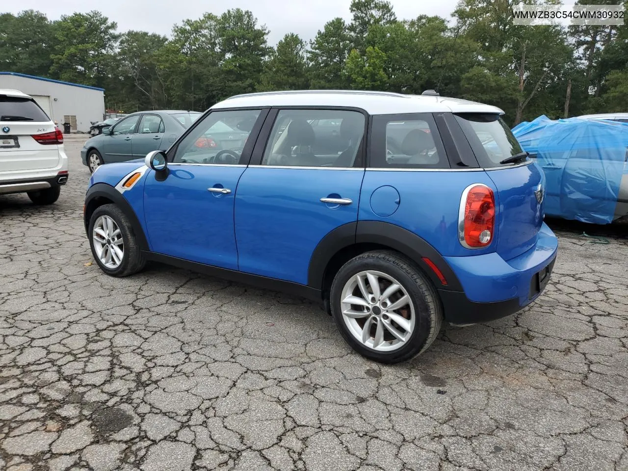 2012 Mini Cooper Countryman VIN: WMWZB3C54CWM30932 Lot: 71593154