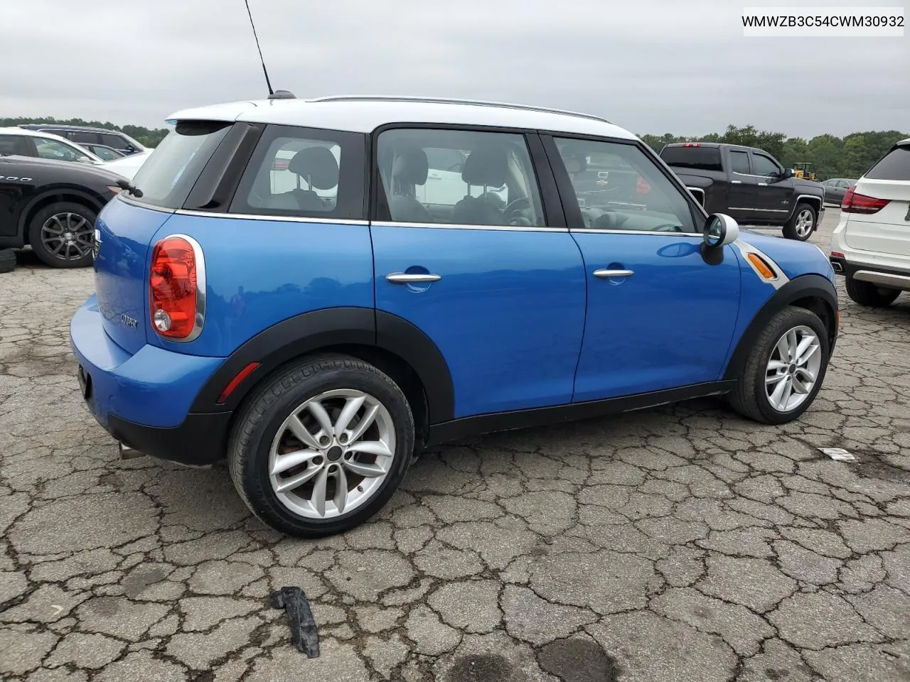 2012 Mini Cooper Countryman VIN: WMWZB3C54CWM30932 Lot: 71593154