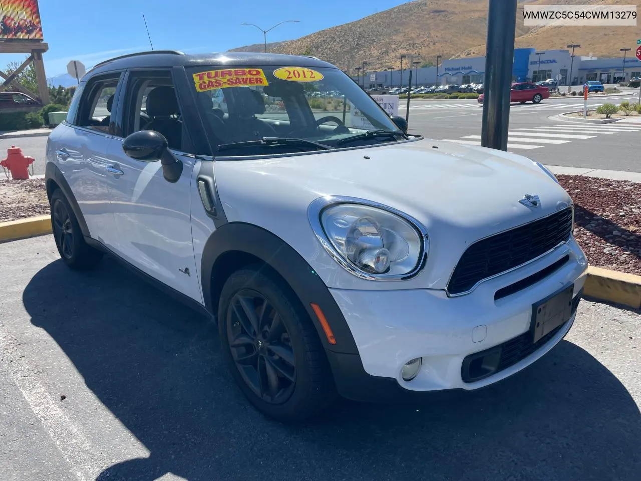 2012 Mini Cooper S Countryman VIN: WMWZC5C54CWM13279 Lot: 72377384