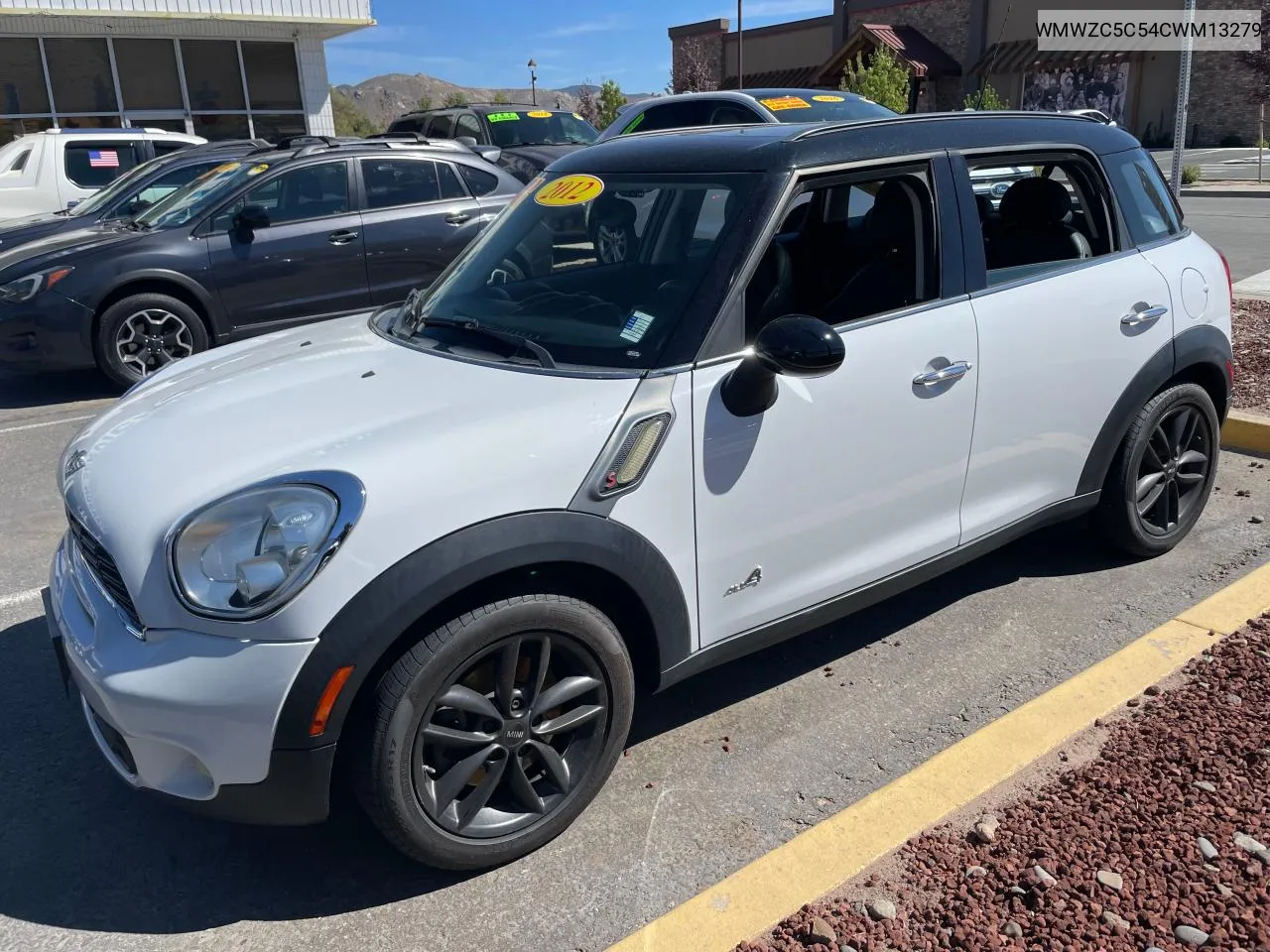 2012 Mini Cooper S Countryman VIN: WMWZC5C54CWM13279 Lot: 72377384