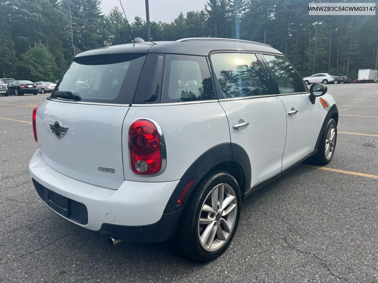 2012 Mini Cooper Countryman VIN: WMWZB3C54CWM03147 Lot: 72465364