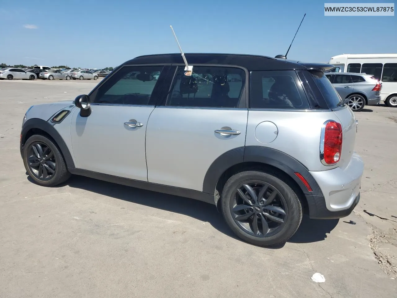 2012 Mini Cooper S Countryman VIN: WMWZC3C53CWL87875 Lot: 72708254