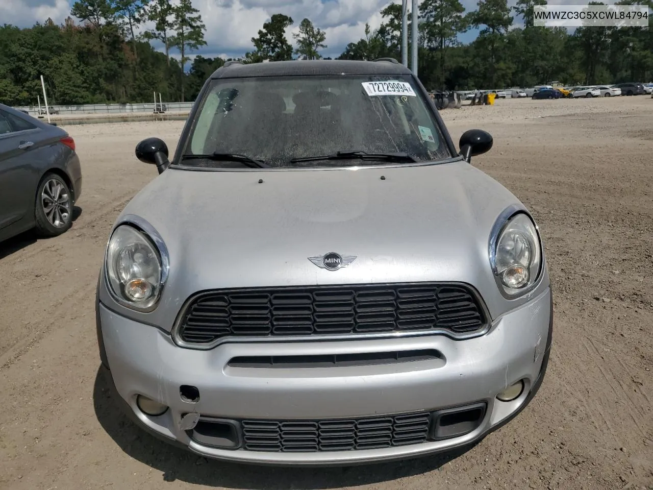 2012 Mini Cooper S Countryman VIN: WMWZC3C5XCWL84794 Lot: 72729994