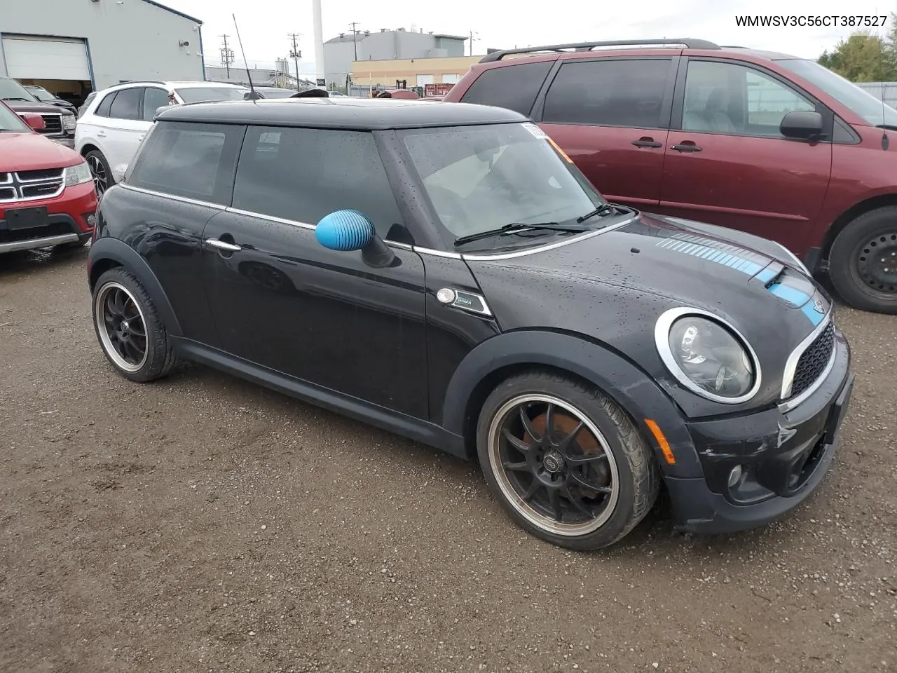 2012 Mini Cooper S VIN: WMWSV3C56CT387527 Lot: 73057234