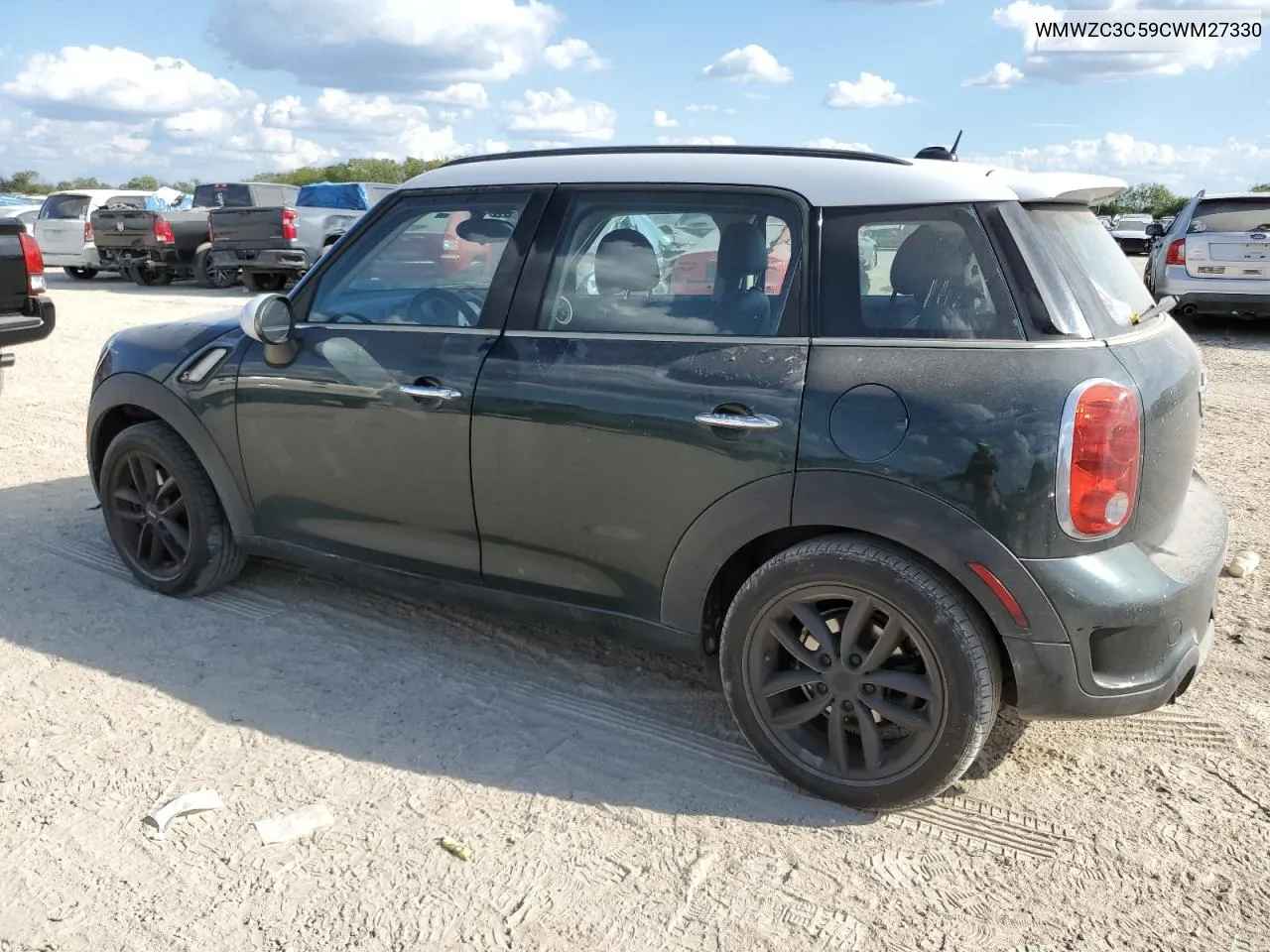 2012 Mini Cooper S Countryman VIN: WMWZC3C59CWM27330 Lot: 73175614