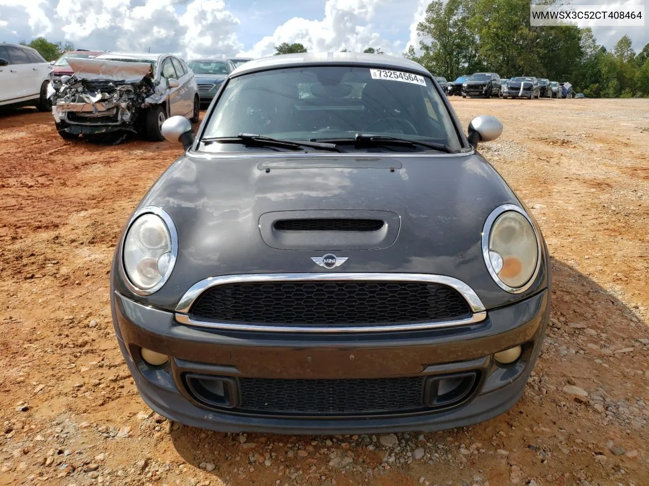 2012 Mini Cooper Coupe S VIN: WMWSX3C52CT408464 Lot: 73254564