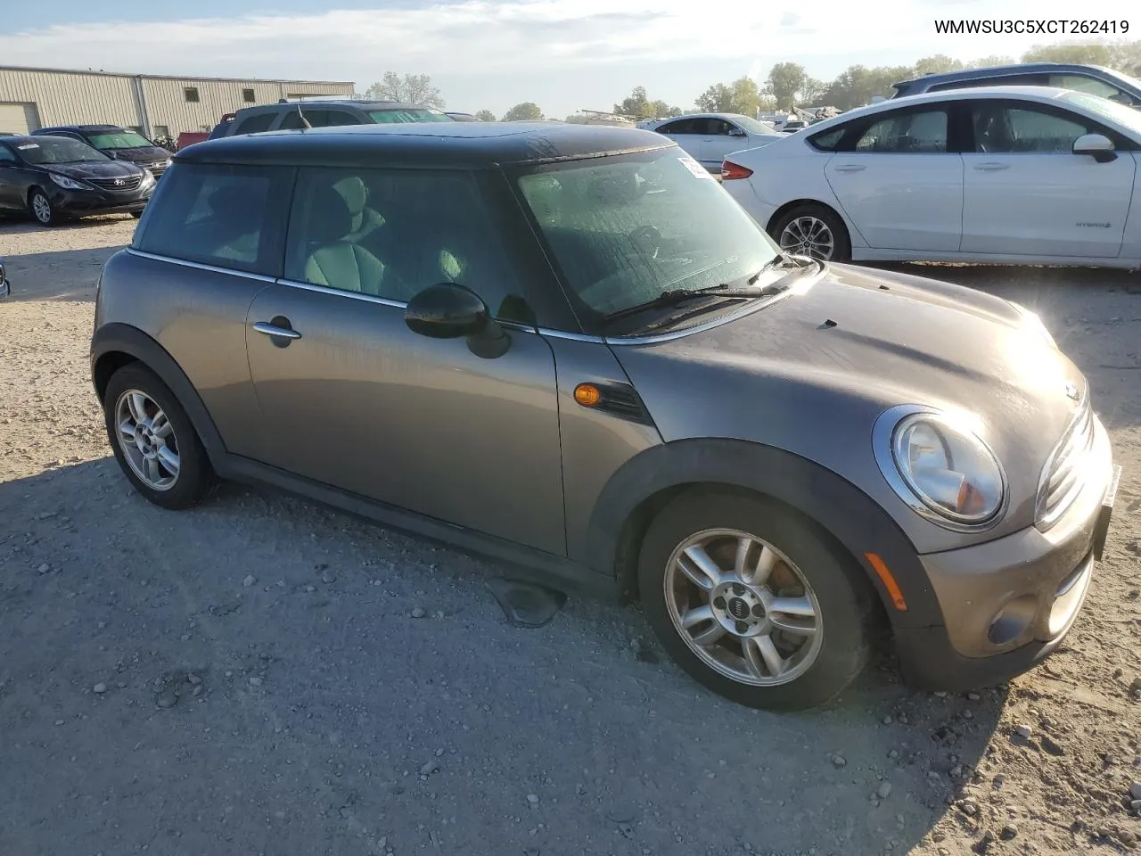 2012 Mini Cooper VIN: WMWSU3C5XCT262419 Lot: 73383674