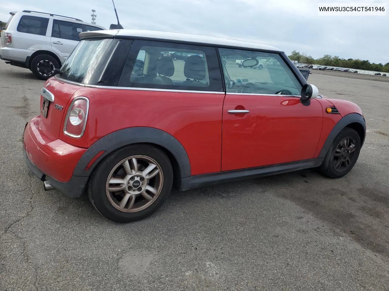 2012 Mini Cooper VIN: WMWSU3C54CT541946 Lot: 73769624