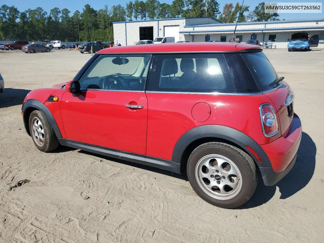 2012 Mini Cooper VIN: WMWSU3C59CT263562 Lot: 74105954