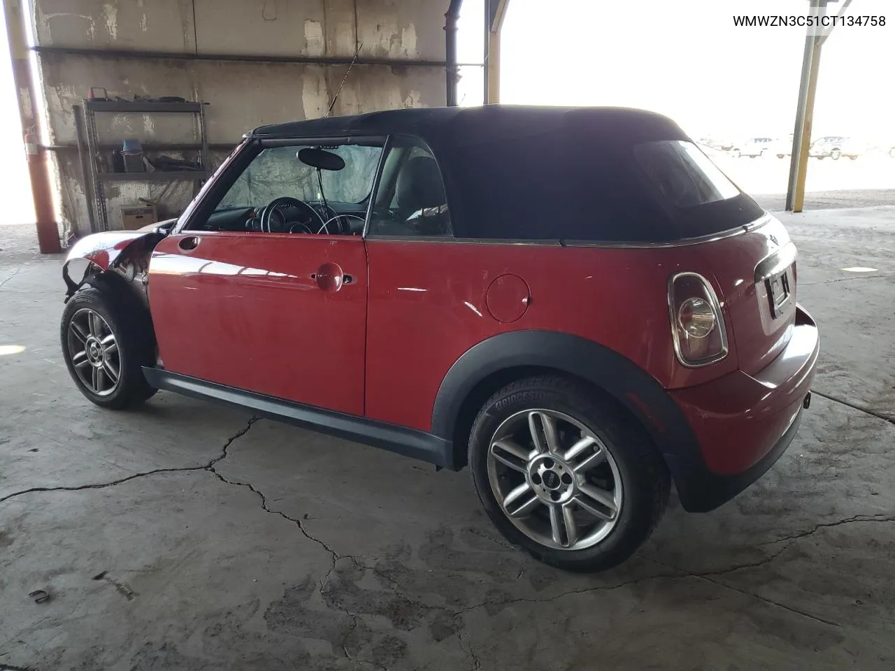 2012 Mini Cooper VIN: WMWZN3C51CT134758 Lot: 74173324