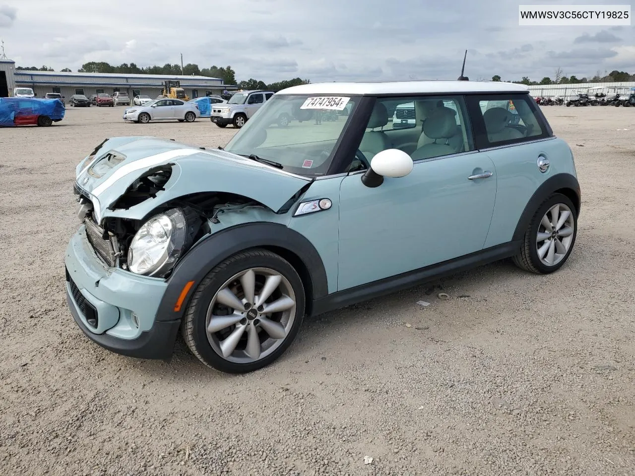 2012 Mini Cooper S VIN: WMWSV3C56CTY19825 Lot: 74747954