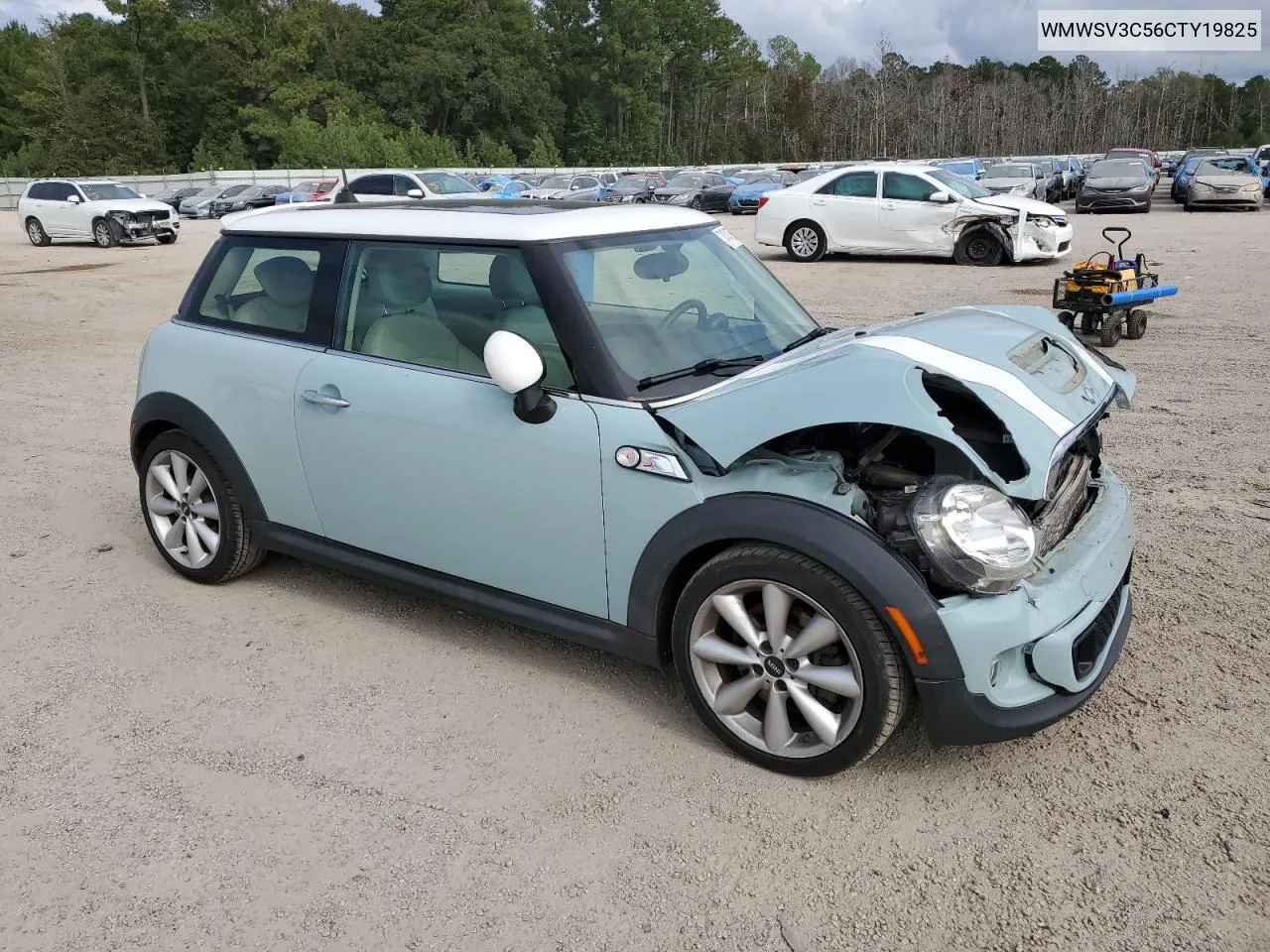 2012 Mini Cooper S VIN: WMWSV3C56CTY19825 Lot: 74747954