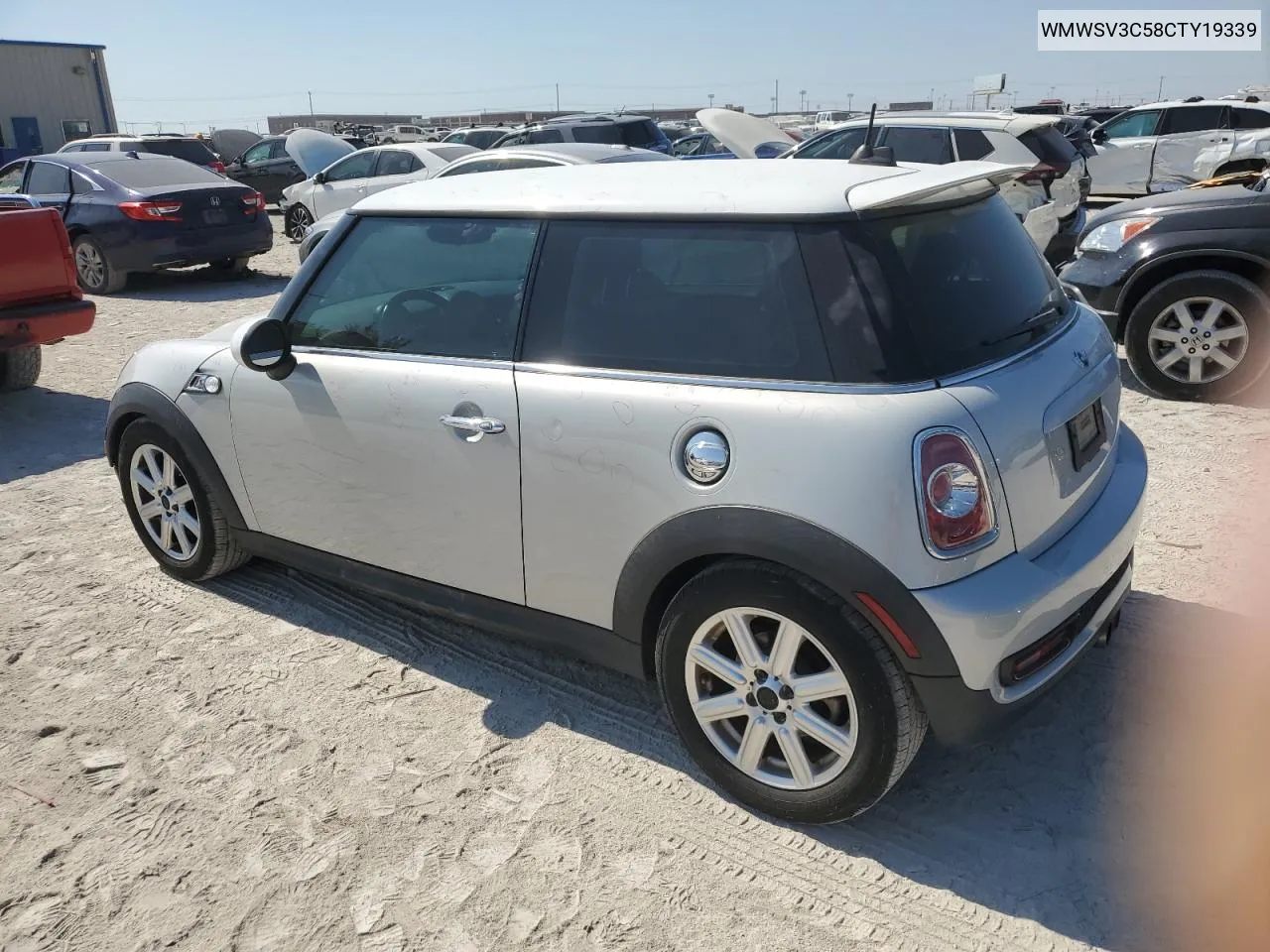 2012 Mini Cooper S VIN: WMWSV3C58CTY19339 Lot: 75219424