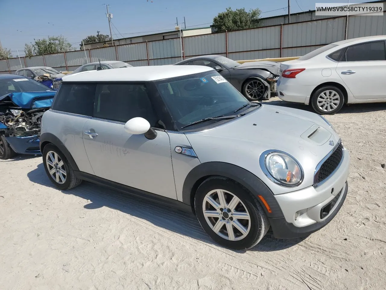 2012 Mini Cooper S VIN: WMWSV3C58CTY19339 Lot: 75219424