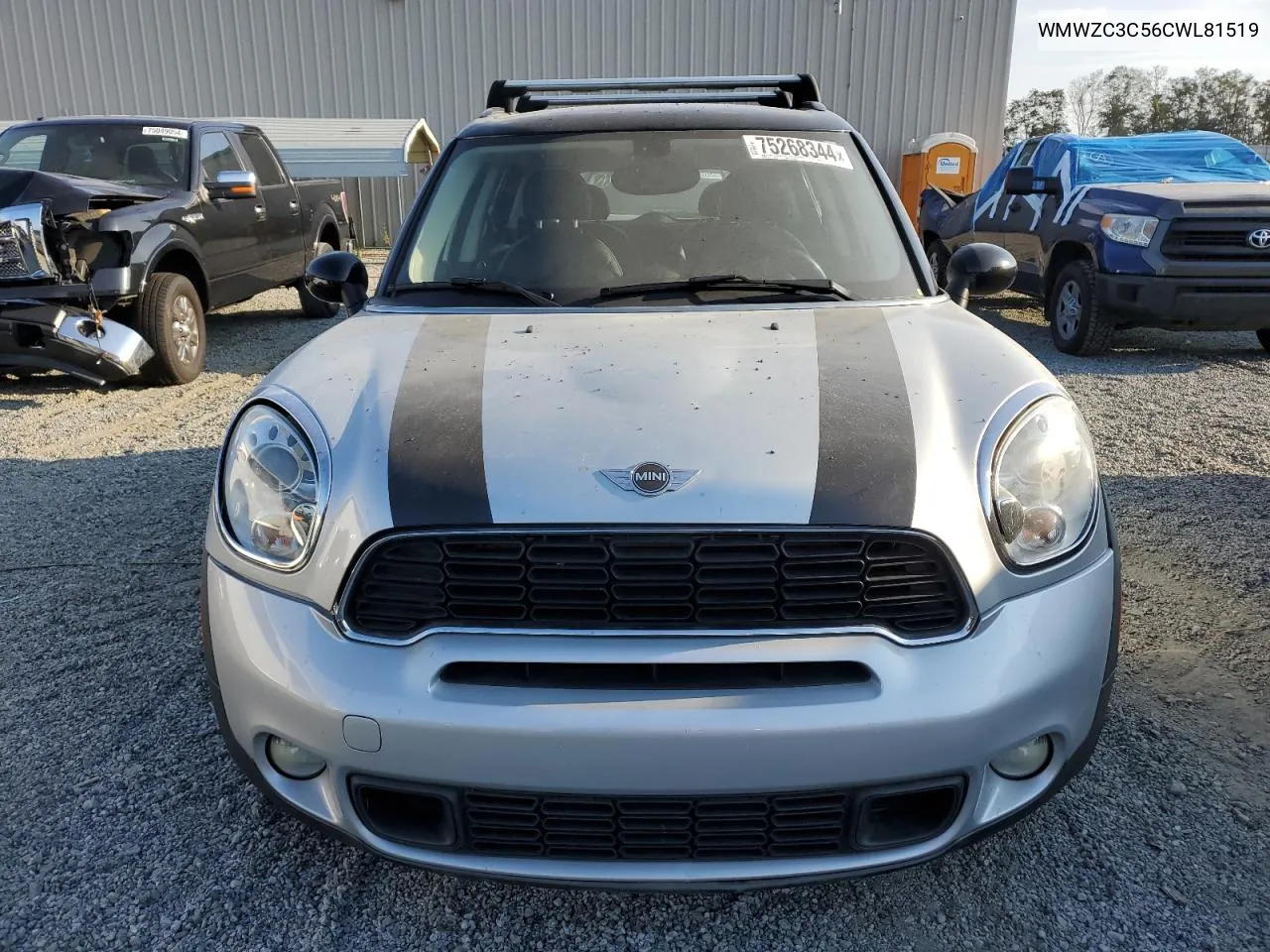 2012 Mini Cooper S Countryman VIN: WMWZC3C56CWL81519 Lot: 75268344