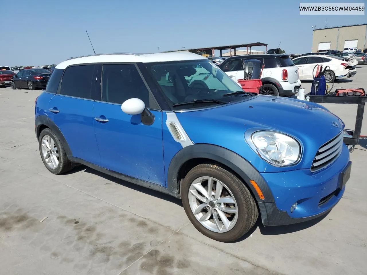 2012 Mini Cooper Countryman VIN: WMWZB3C56CWM04459 Lot: 75352734