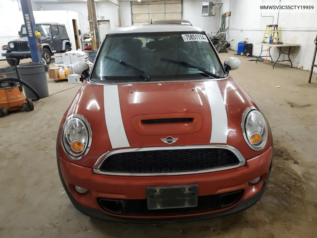 2012 Mini Cooper S VIN: WMWSV3C55CTY19959 Lot: 75851114