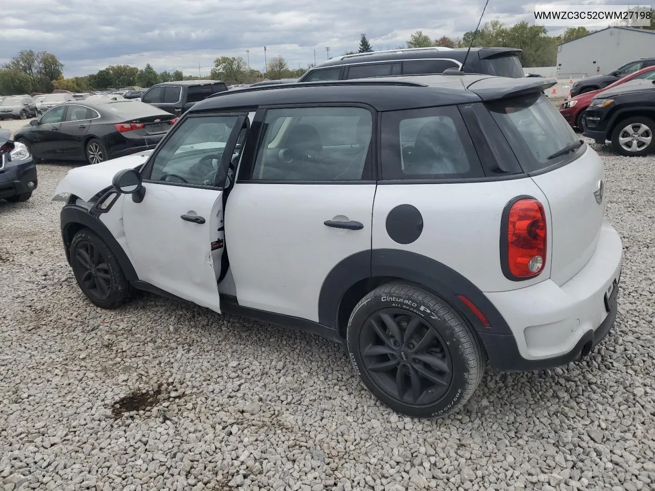 WMWZC3C52CWM27198 2012 Mini Cooper S Countryman