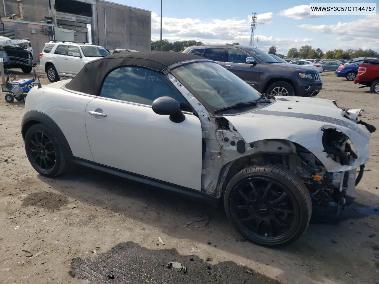 WMWSY3C57CT144767 2012 Mini Cooper Roadster S