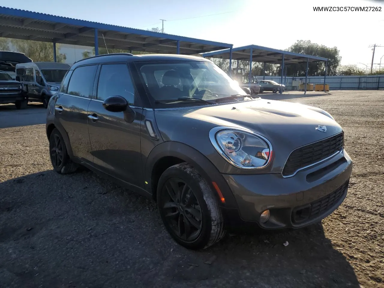 2012 Mini Cooper S Countryman VIN: WMWZC3C57CWM27262 Lot: 76322214