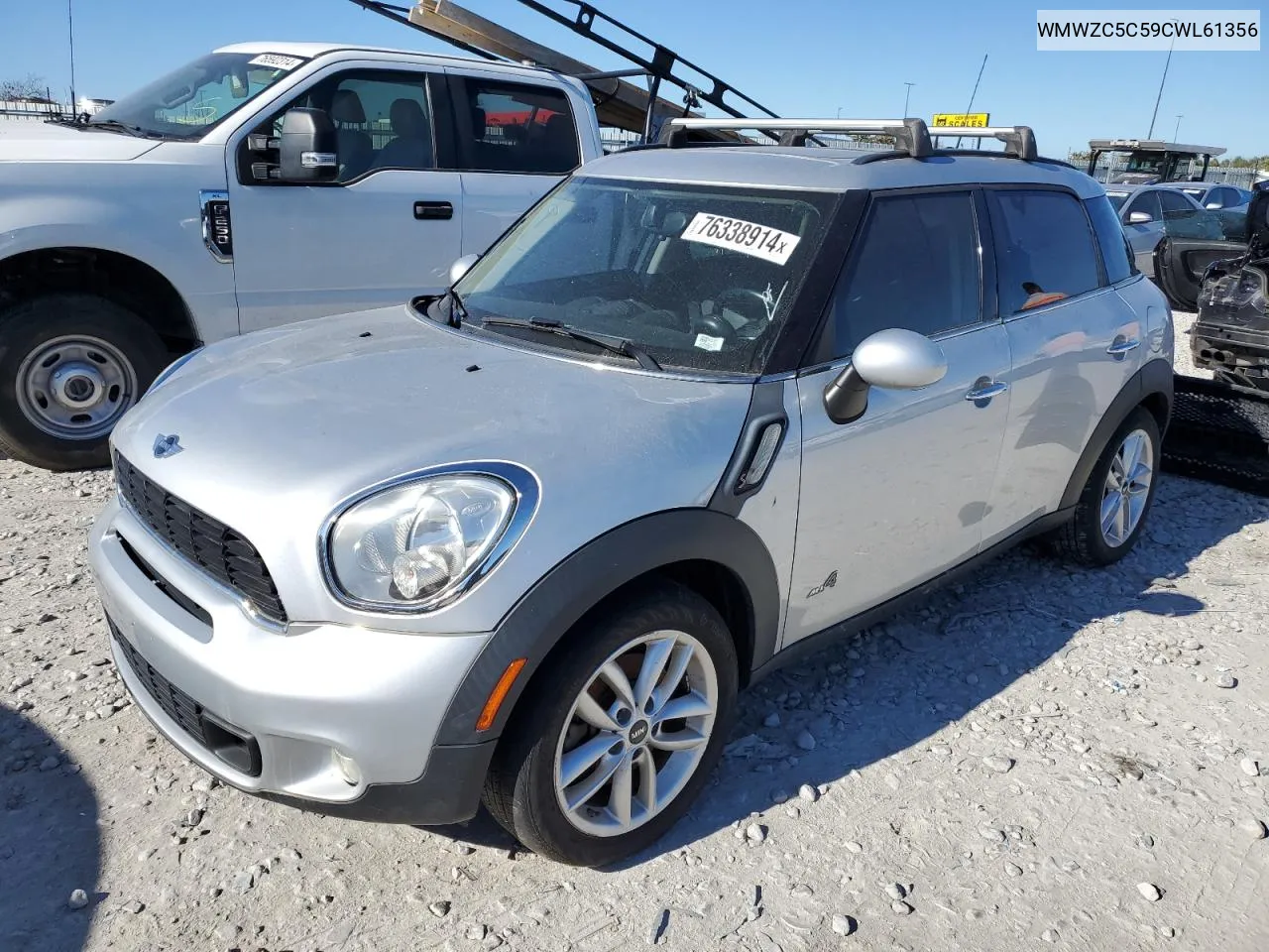 2012 Mini Cooper S Countryman VIN: WMWZC5C59CWL61356 Lot: 76338914