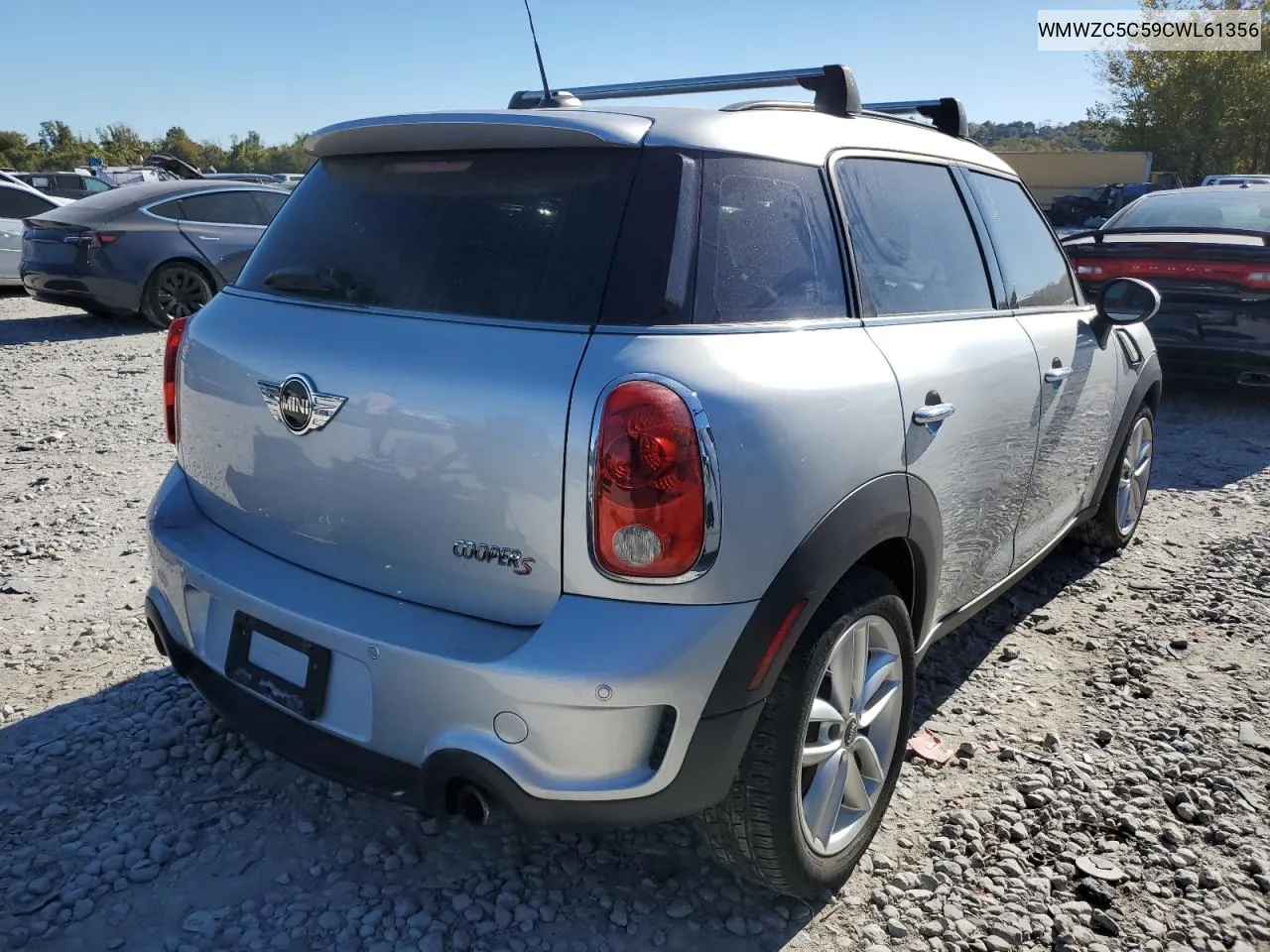 2012 Mini Cooper S Countryman VIN: WMWZC5C59CWL61356 Lot: 76338914