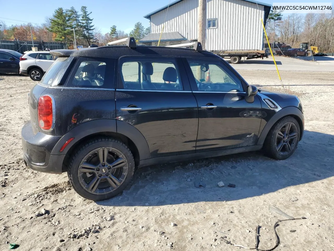 2012 Mini Cooper S Countryman VIN: WMWZC5C54CWM12746 Lot: 76596974