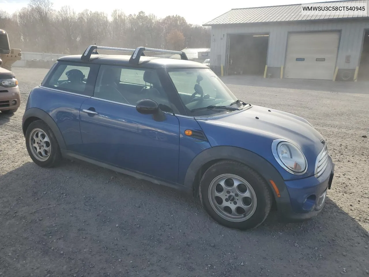 2012 Mini Cooper VIN: WMWSU3C58CT540945 Lot: 77010144