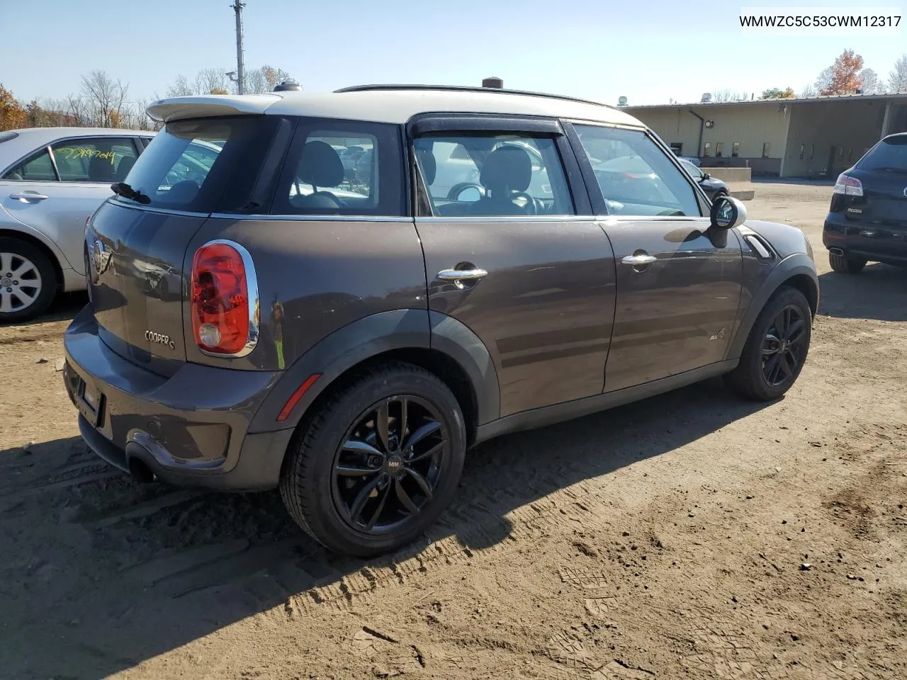 2012 Mini Cooper S Countryman VIN: WMWZC5C53CWM12317 Lot: 77381704