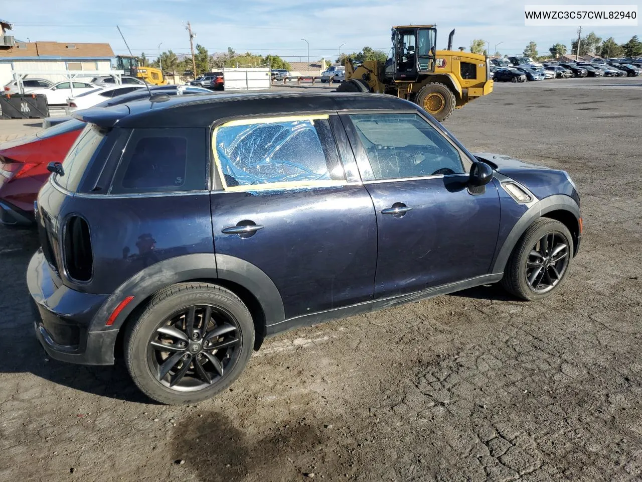 2012 Mini Cooper S Countryman VIN: WMWZC3C57CWL82940 Lot: 77403364