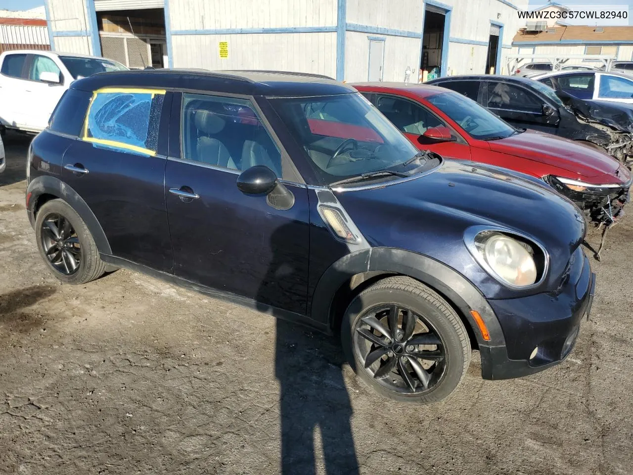 2012 Mini Cooper S Countryman VIN: WMWZC3C57CWL82940 Lot: 77403364