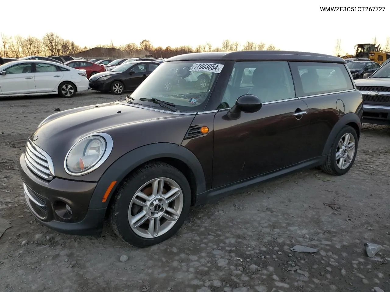 2012 Mini Cooper Clubman VIN: WMWZF3C51CT267727 Lot: 77603054