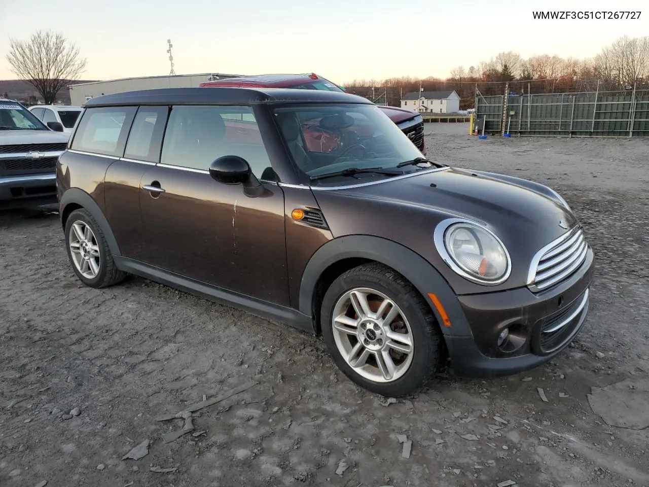 2012 Mini Cooper Clubman VIN: WMWZF3C51CT267727 Lot: 77603054