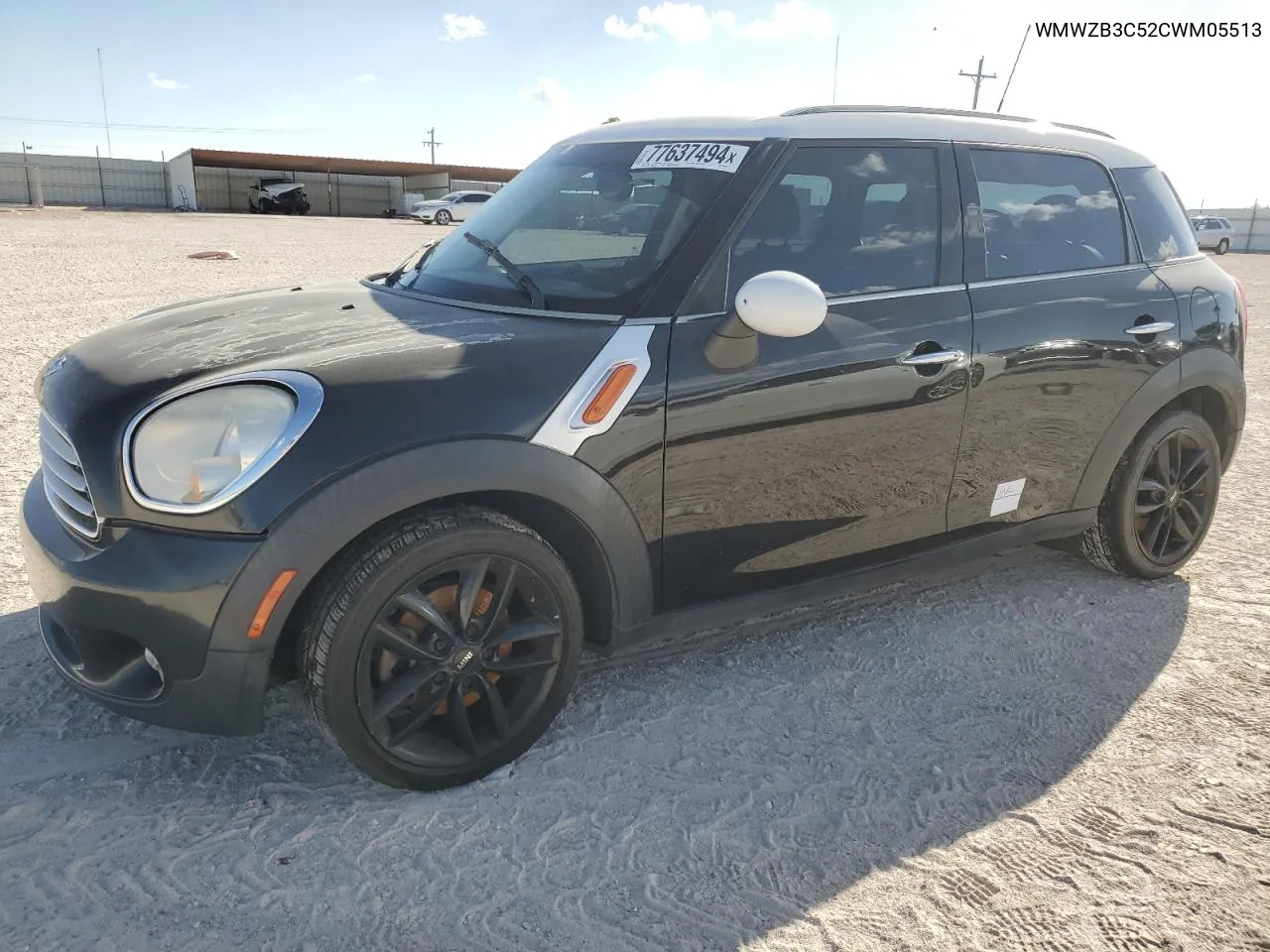 2012 Mini Cooper Countryman VIN: WMWZB3C52CWM05513 Lot: 77637494