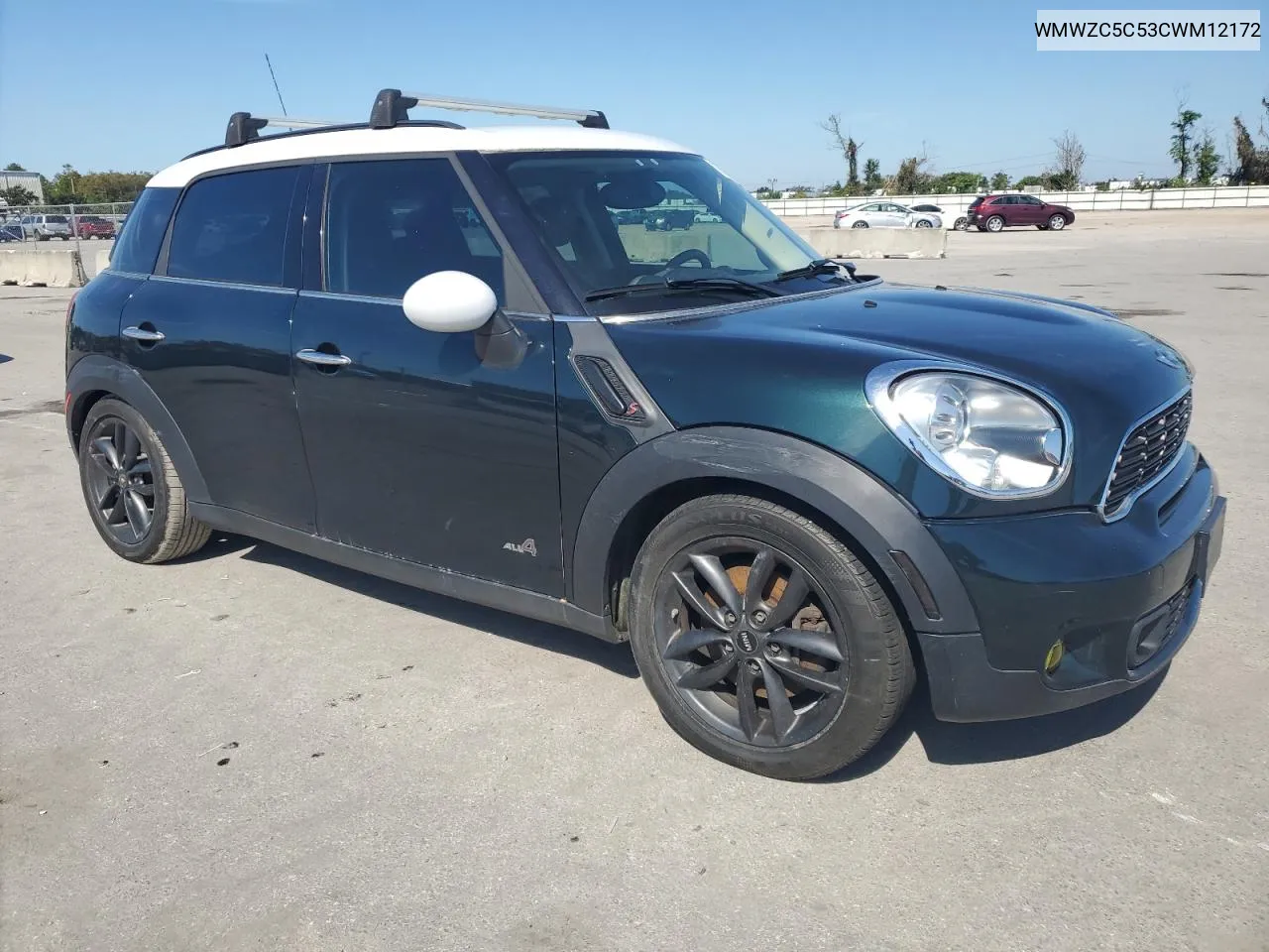 2012 Mini Cooper S Countryman VIN: WMWZC5C53CWM12172 Lot: 77868844