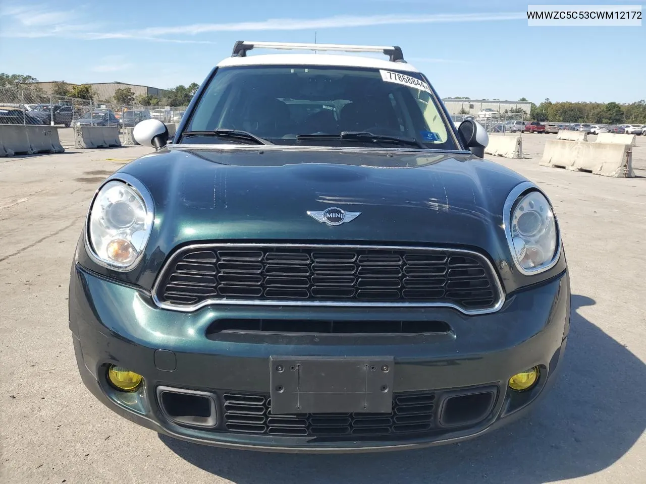 2012 Mini Cooper S Countryman VIN: WMWZC5C53CWM12172 Lot: 77868844