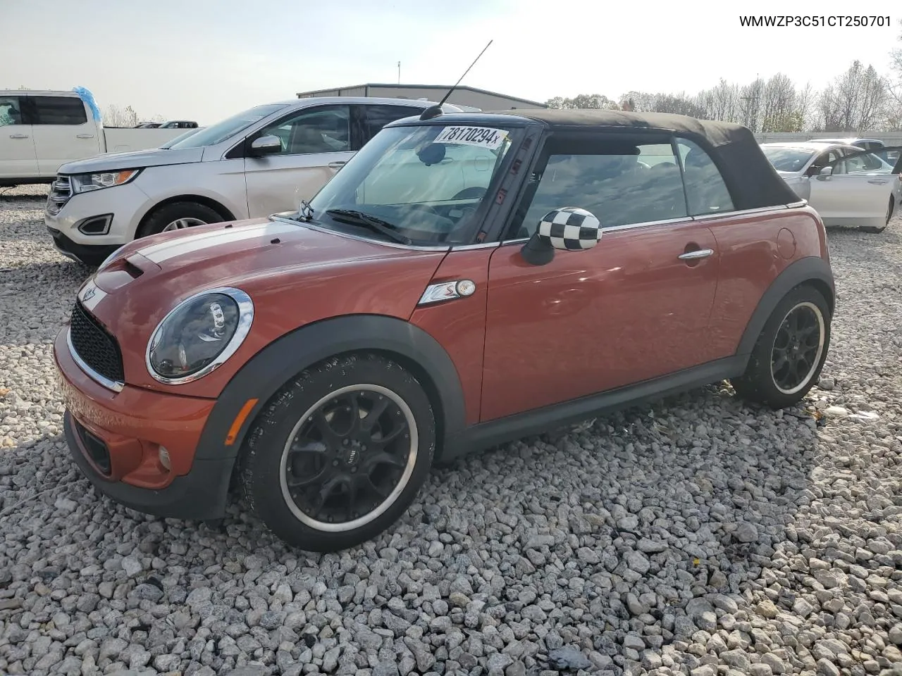 WMWZP3C51CT250701 2012 Mini Cooper S