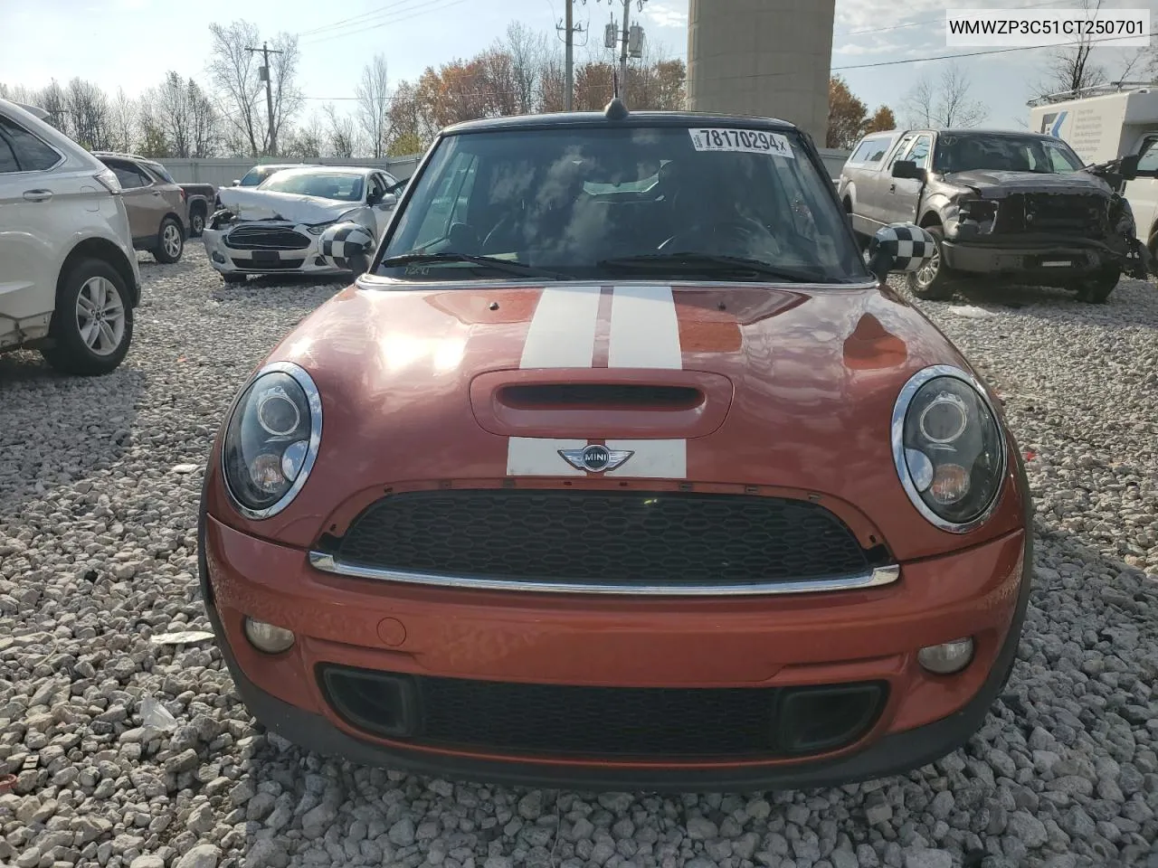 WMWZP3C51CT250701 2012 Mini Cooper S