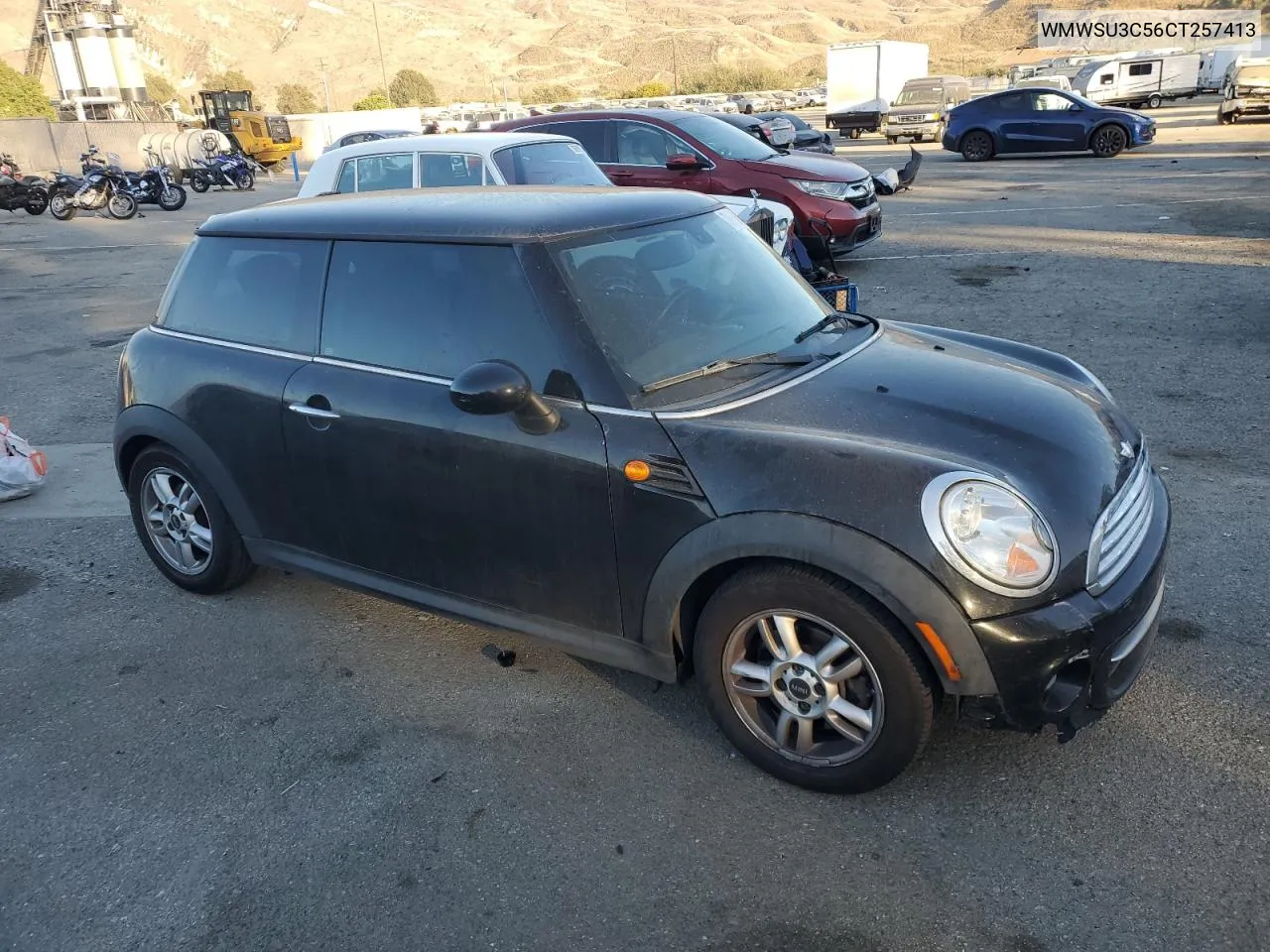 2012 Mini Cooper VIN: WMWSU3C56CT257413 Lot: 78418944