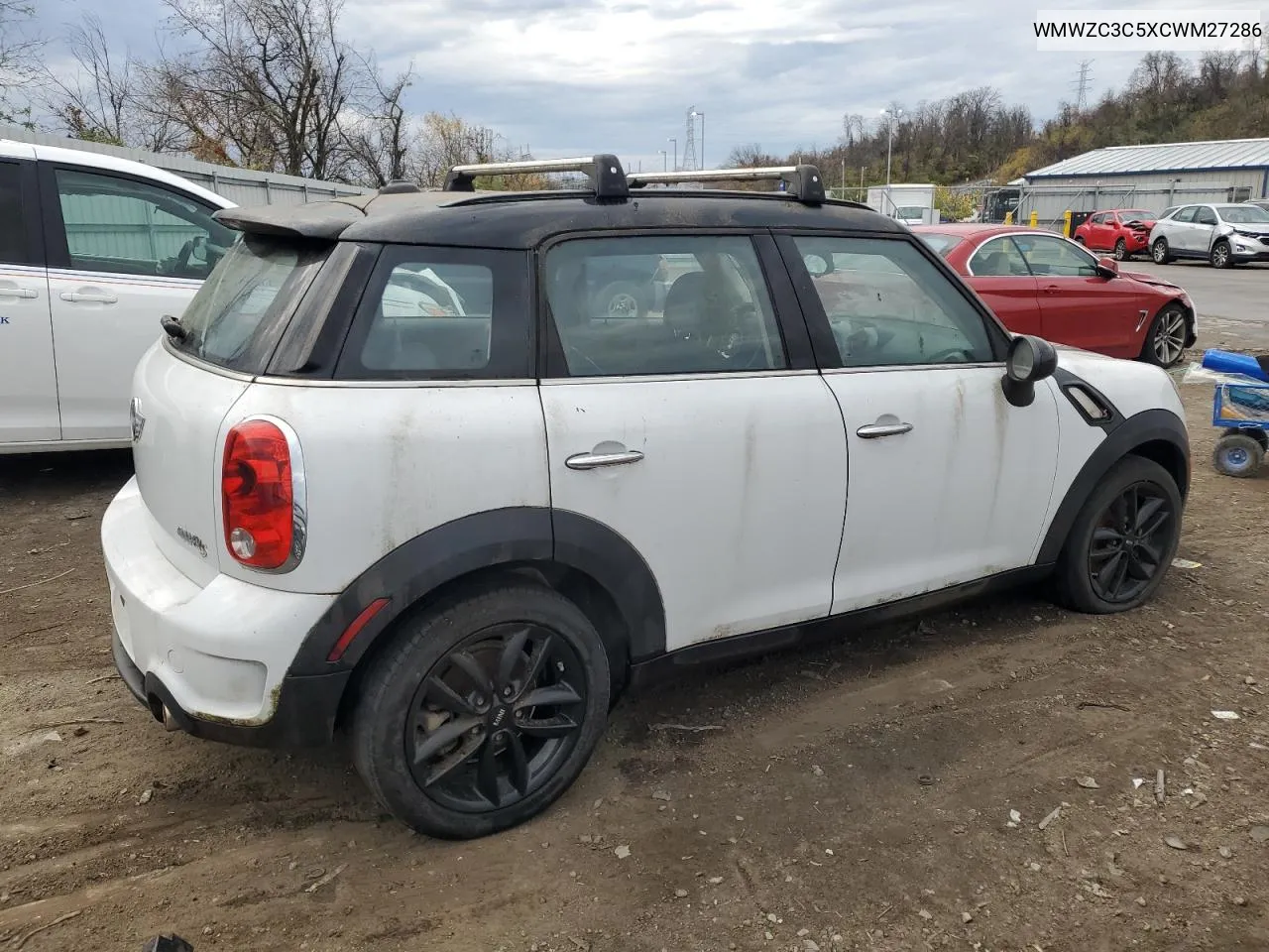 2012 Mini Cooper S Countryman VIN: WMWZC3C5XCWM27286 Lot: 78631894