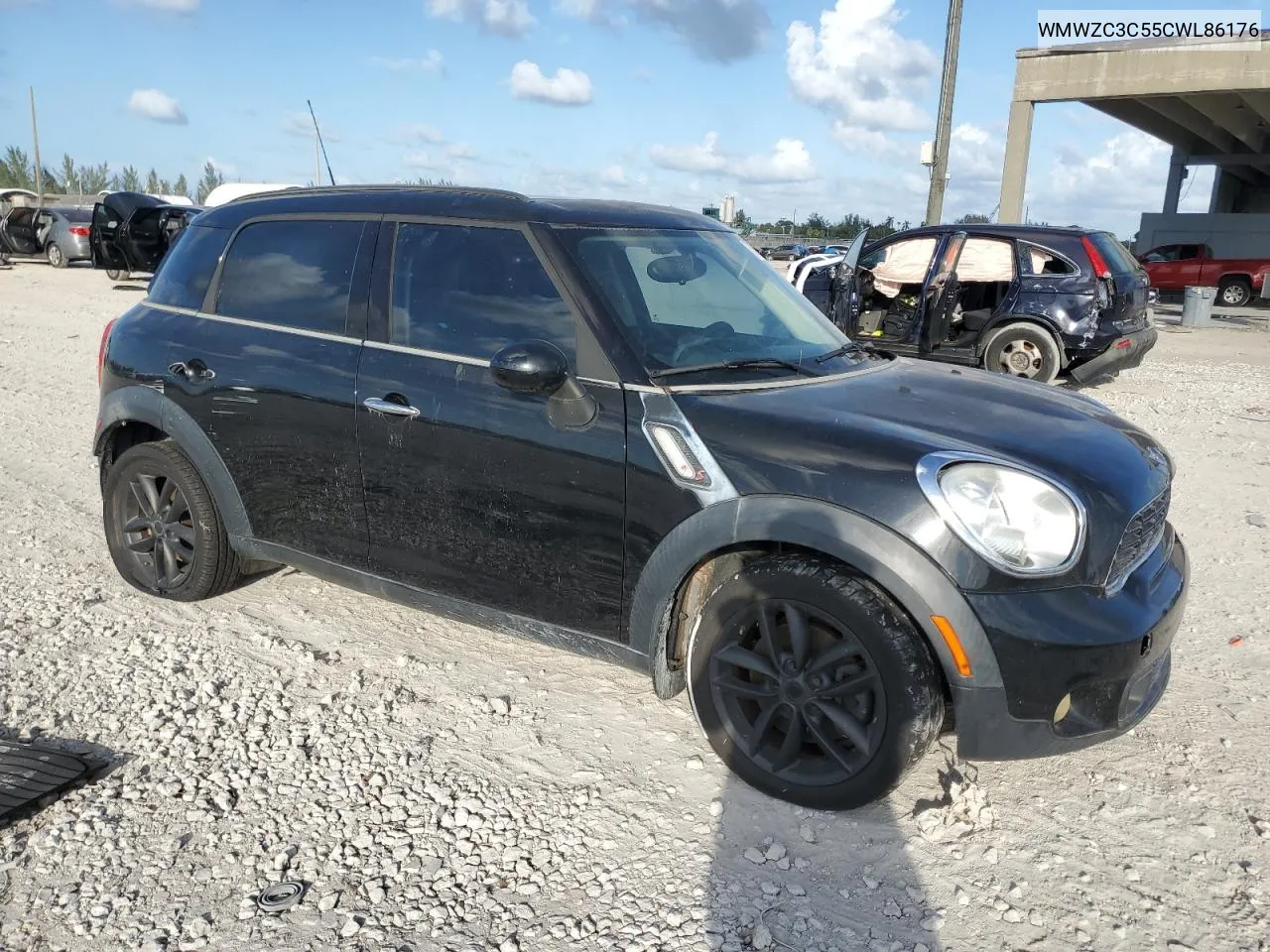 2012 Mini Cooper S Countryman VIN: WMWZC3C55CWL86176 Lot: 78666594