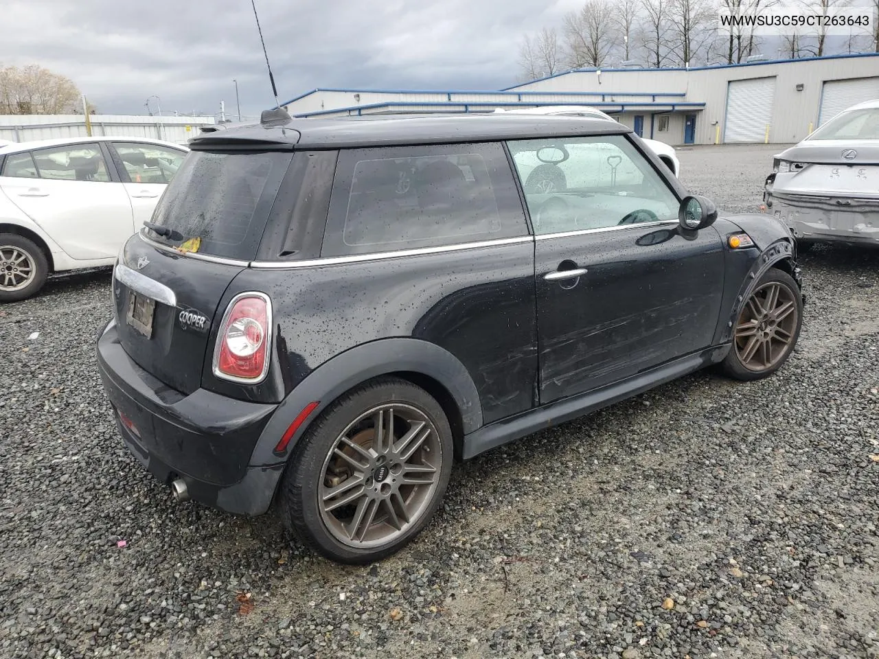 2012 Mini Cooper VIN: WMWSU3C59CT263643 Lot: 79080224