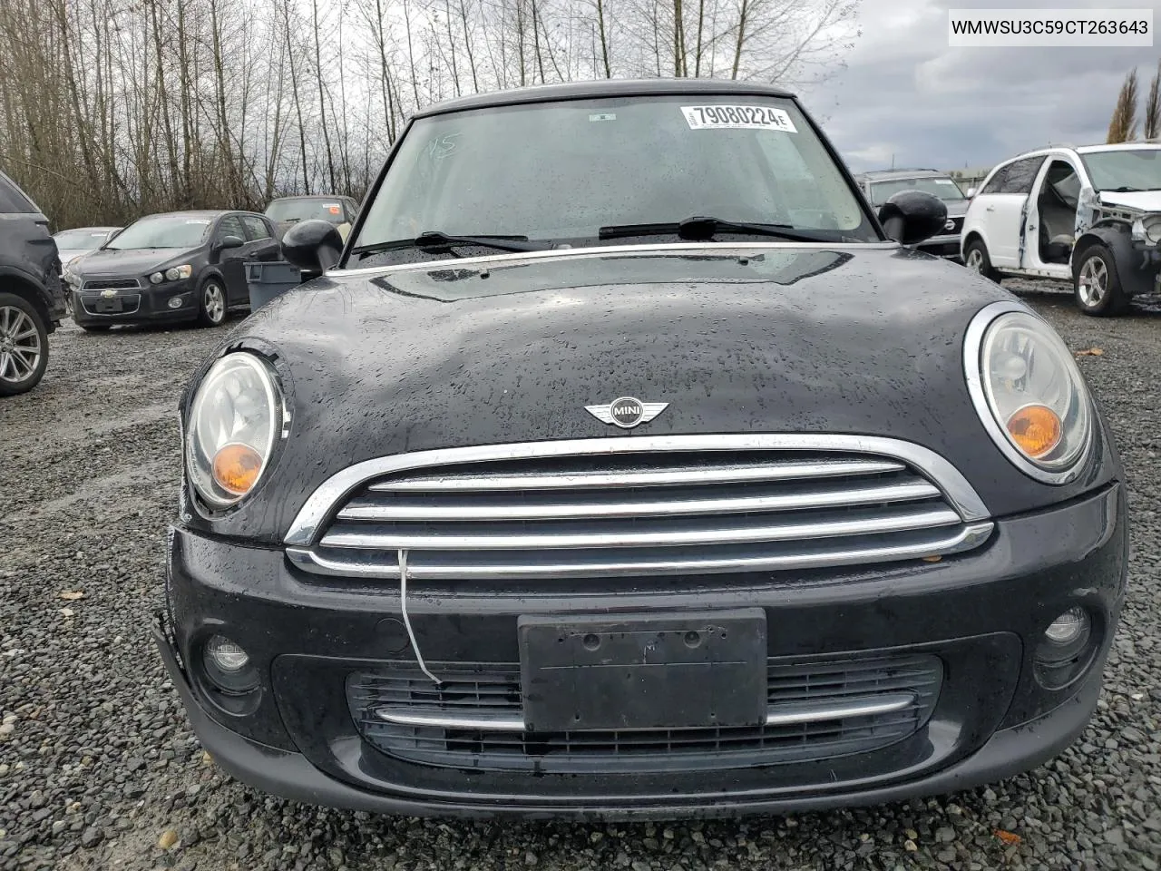 2012 Mini Cooper VIN: WMWSU3C59CT263643 Lot: 79080224