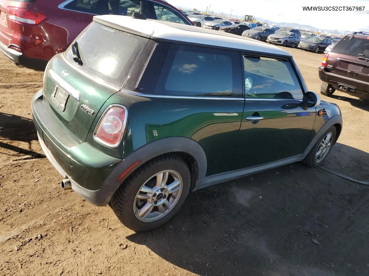 2012 Mini Cooper VIN: WMWSU3C52CT367987 Lot: 79335694